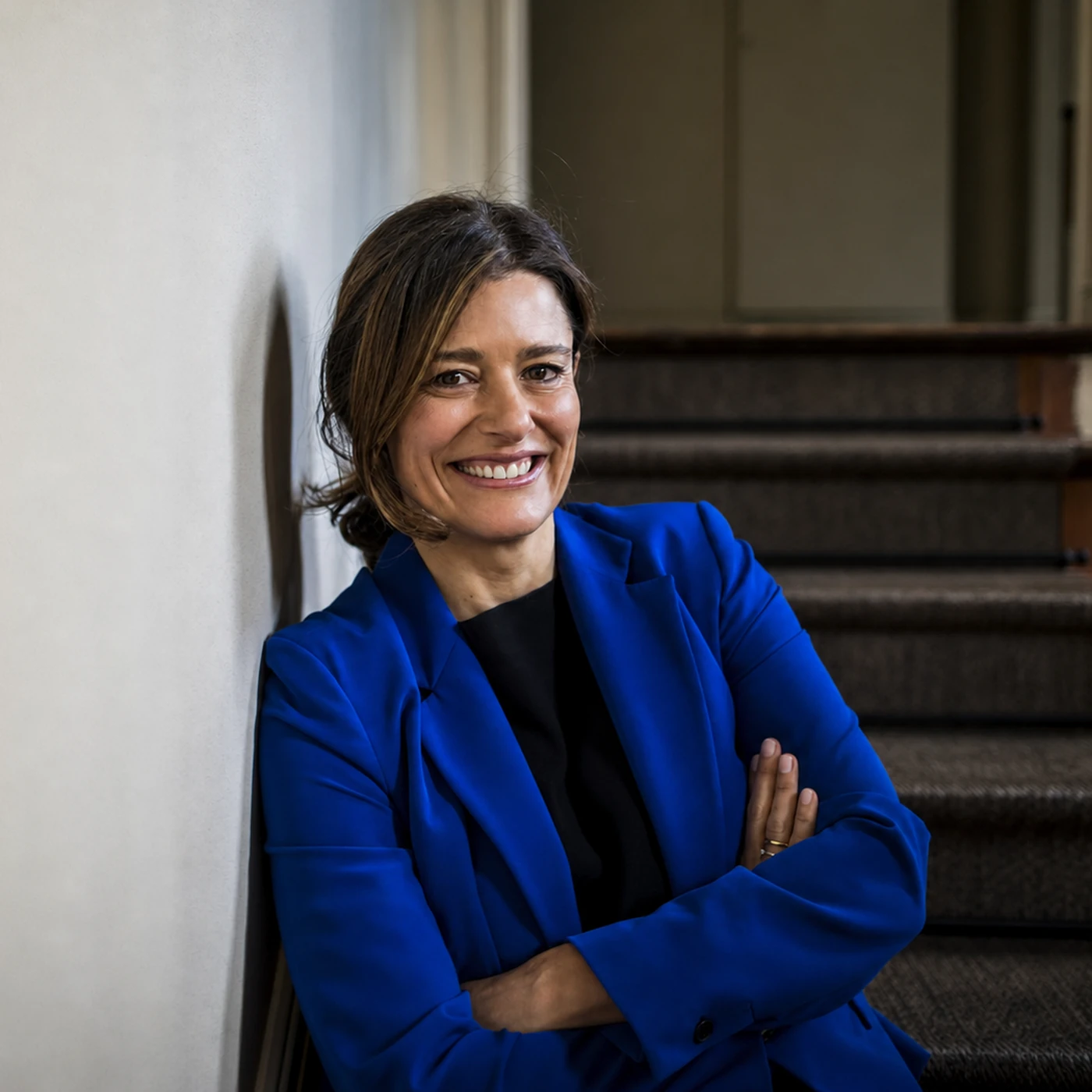Retrato de Miriam González Durántez